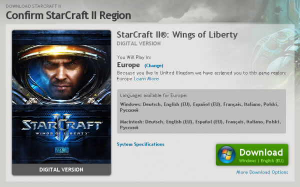 「StarCraft II: Wings of Liberty」 「StarCraft II」 スタークラフト II