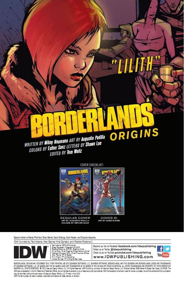 「Borderlands: Origins」