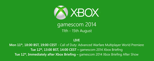 「Xbox gamescom 2014」