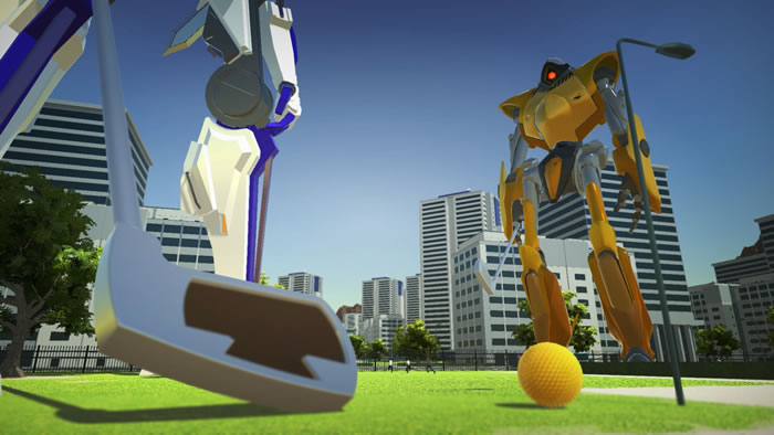 「100ft Robot Golf」