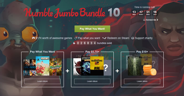「Humble Jumbo Bundle 10」