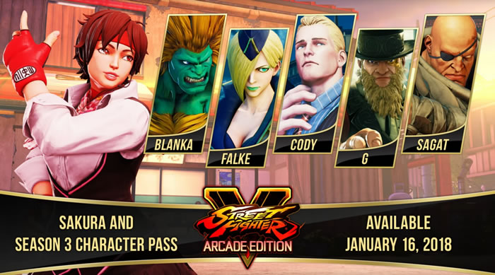 「Street Fighter V: Arcade Edition」