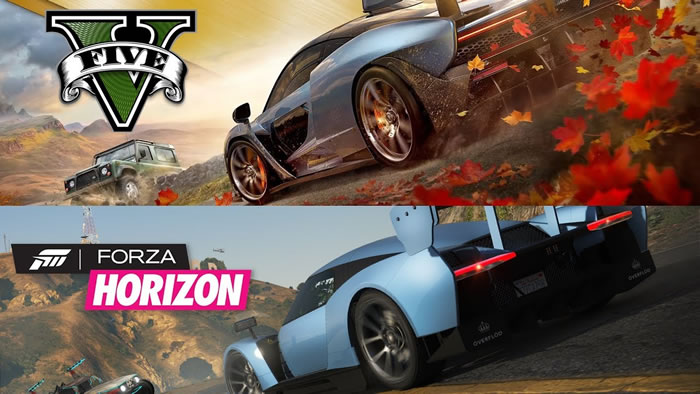 「Forza Horizon 4」「Grand Theft Auto V」