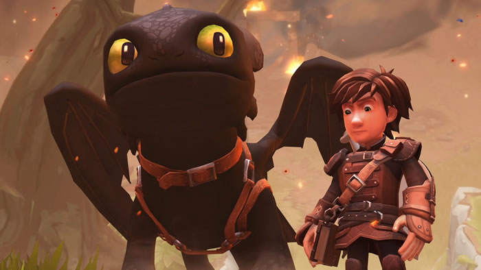 「DreamWorks Dragons Dawn of New Riders」