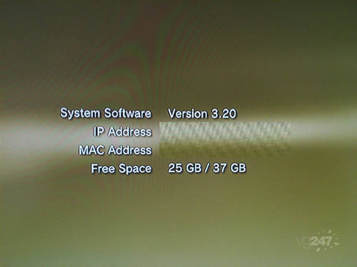 PS3 Firmware 3.20