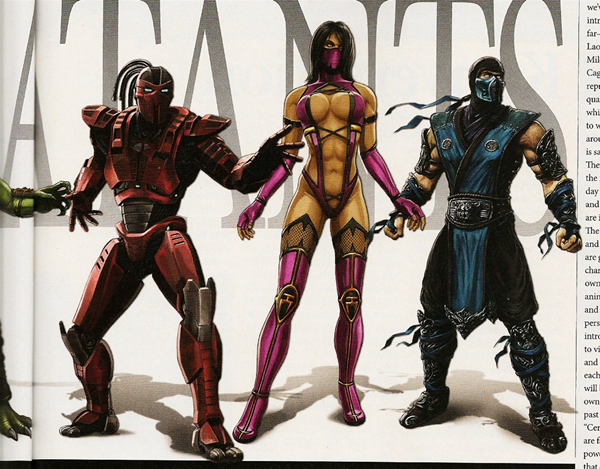 Egmの最新号に掲載された Mortal Kombat のキャラクターデザインがリーク まずはお馴染みのキャラから Doope 国内外のゲーム情報サイト