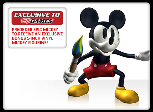 Epic Mickey のキャラクターデザインに纏わる開発映像が公開 さらにオーストラリアの予約特典にフィギュアが登場 Doope