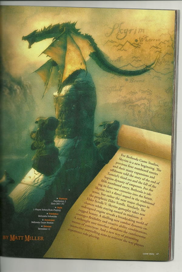 「The Elder Scrolls V: Skyrim」 エルダースクロールズ V スカイリム