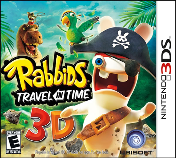「Rabbids Travel in Time 3D」 「Rayman 3D」 ラビッツ タイム・トラベル レイマン 3D