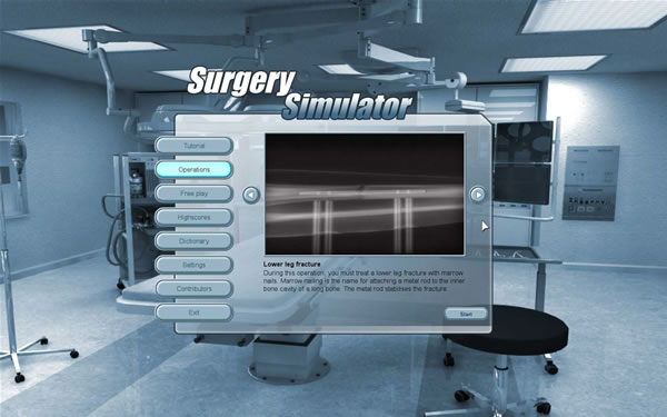 「Surgery Simulator」
