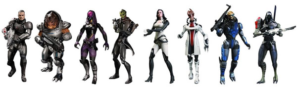 北米で Mass Effect 3 のdlcを同梱するキャラクターフィギュアが発売 特典dlcはキャラクター別に8種リリース Doope