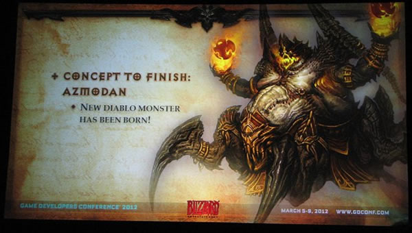 プレイヤークラスからazmodanまで Gdc会場で上演された Diablo Iii デザインの変遷を示すイメージが大量に登場 Doope