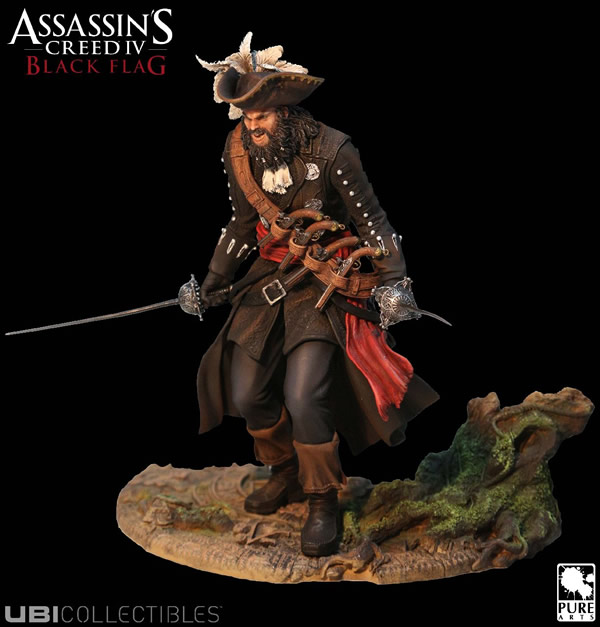 黄金時代の海賊達にスポットを当てた Assassin S Creed Iv Black Flag の新トレーラーが公開 黒髭のフィギュアも登場 Doope
