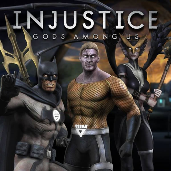 ブラッケストナイト版ホークガールを含む「Injustice: Gods Among Us