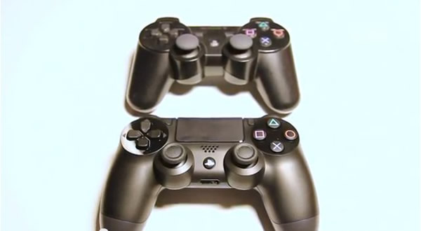 「PlayStation 4」の新コントローラー“DualShock 4”と“DualShock 3”を判りやすく比較したレビュー映像が公開