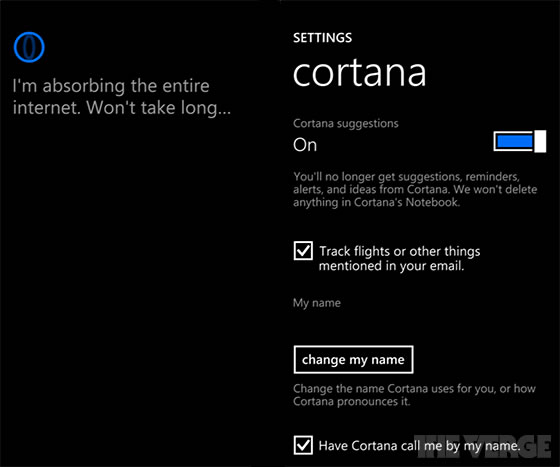 「Cortana」
