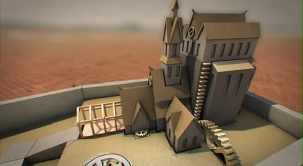 The Elder Scrolls V Skyrim の都市を ゲーム オブ スローンズ のオープニング風に再現した映像作品が凄い Doope