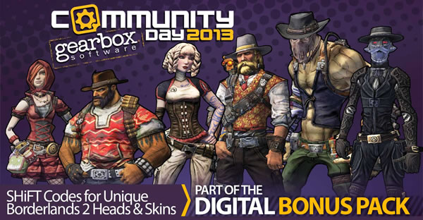 Gearboxが Borderlands 2 の専用スキンや Homeworld Hd を同梱する Community Day 13 デジタルボーナスパックを再販 Doope