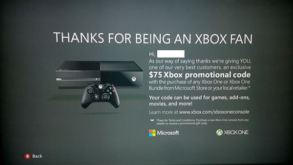 噂 Microsoftが Xbox 360 ユーザー向けに Xbox One の75ドルオフキャンペーンを開始か Doope 国内外のゲーム情報サイト