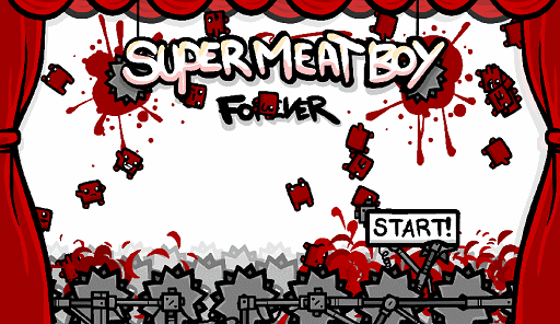 「Super Meat Boy Forever」