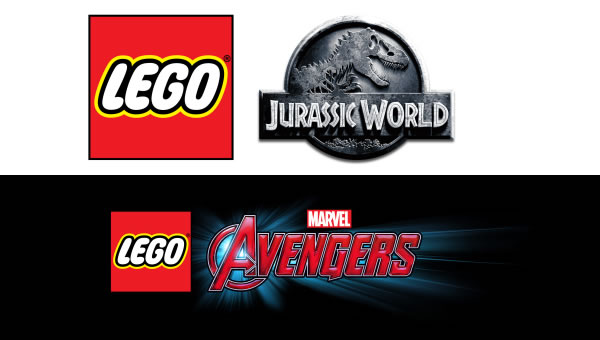 「LEGO Marvel Avengers」「LEGO Jurassic World」