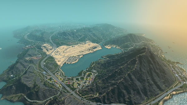 Cities Skylines に Gtav のロスサントスを再現したmodが登場 元maxisのアーティストによる発電所modも Doope