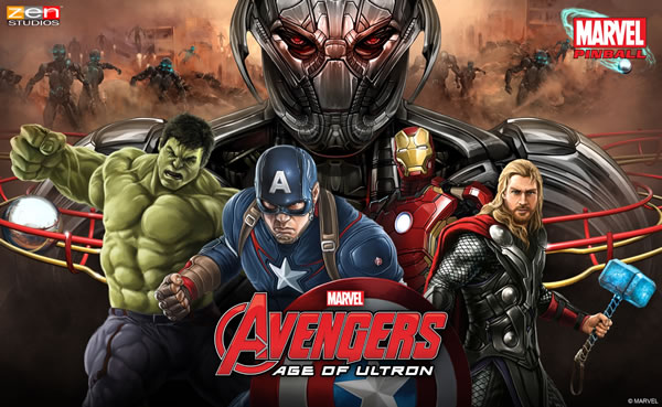 「Avengers: Age of Ultron Pinball」