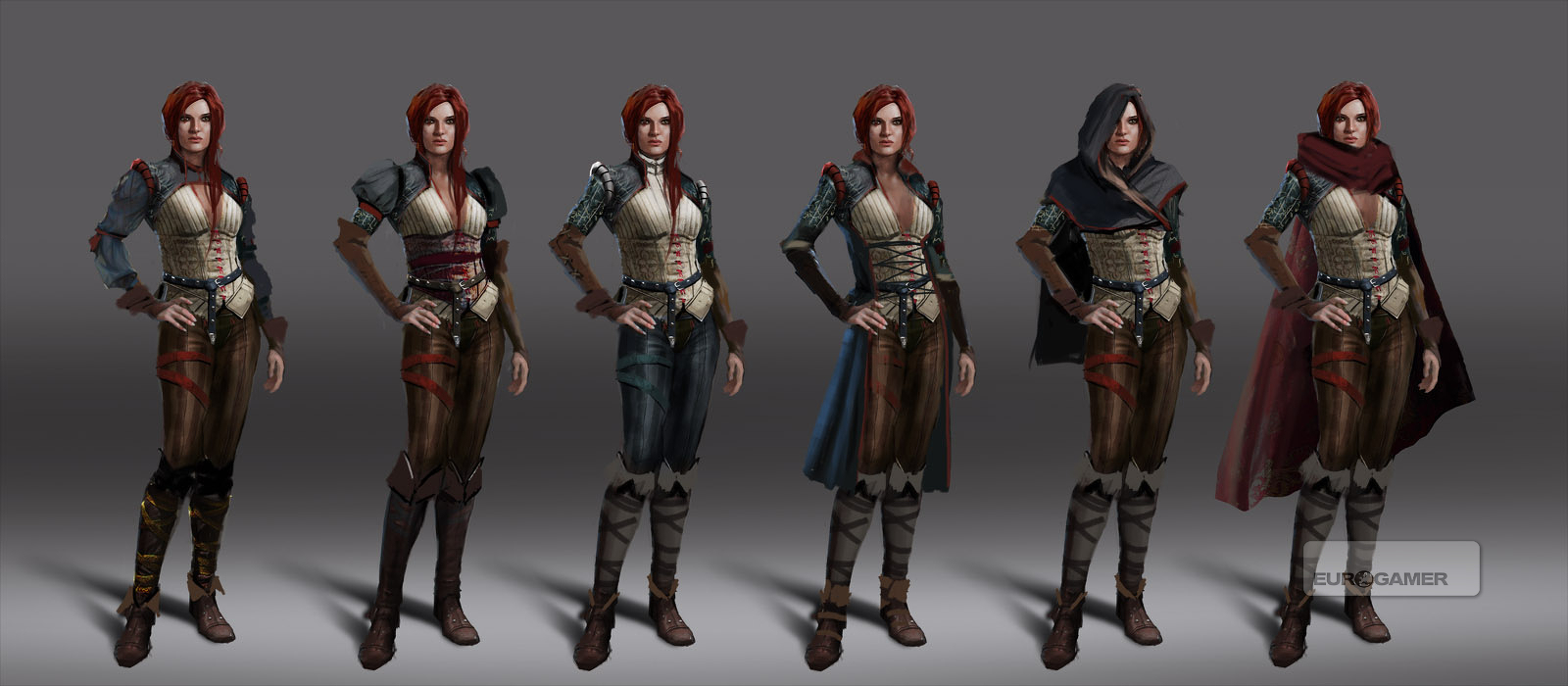 シリの初期デザインやトリスの衣装など The Witcher 3 の貴重な未公開アートワークとレンダーイメージが公開 Doope