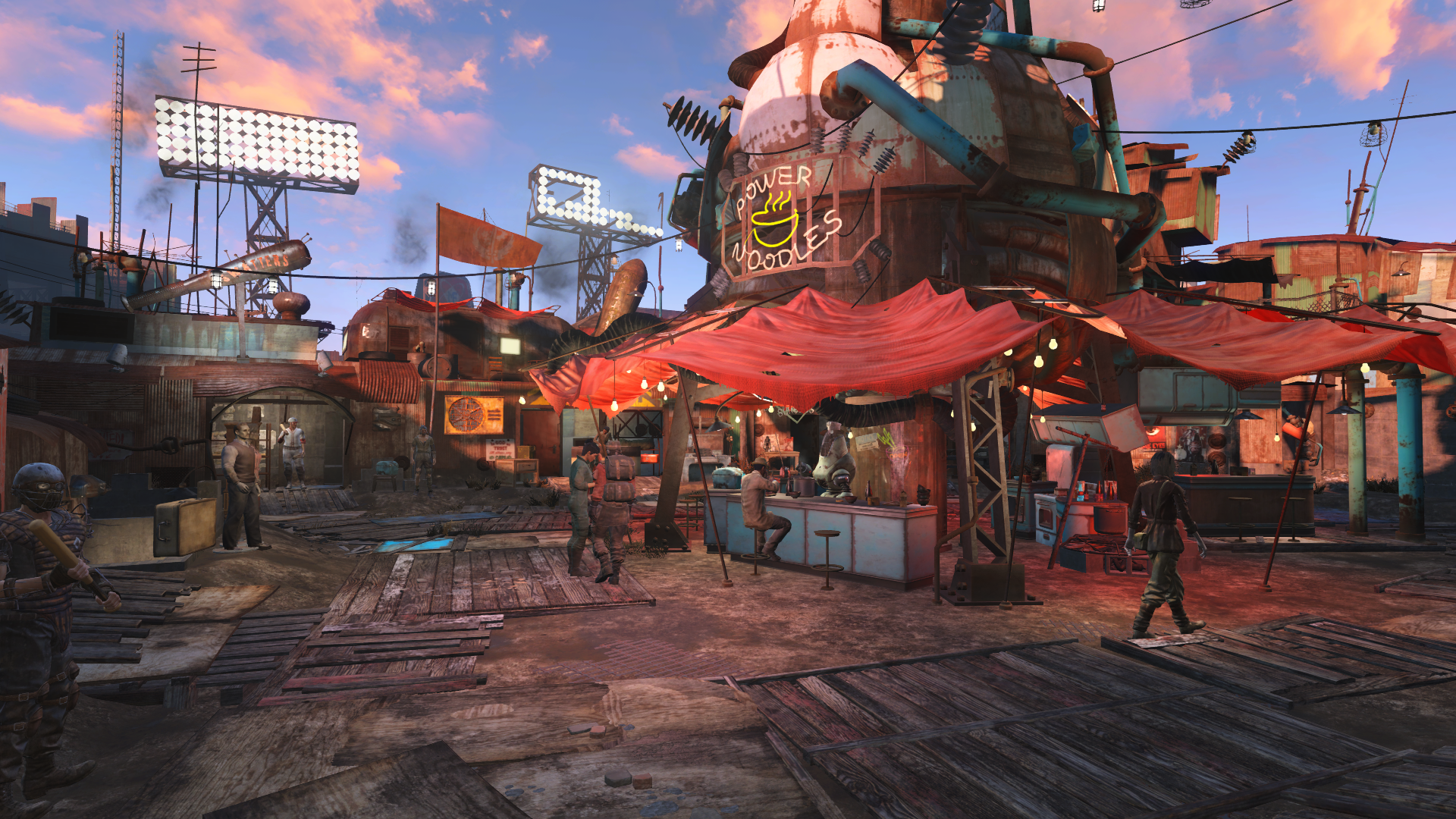 パッチ1 3に導入されたウェポンデブリの効果を比較したpc版 Fallout 4 の検証映像が公開 Doope