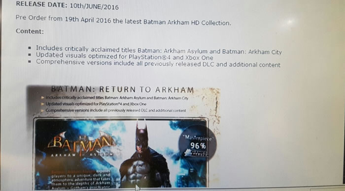 「Batman: Arkham」