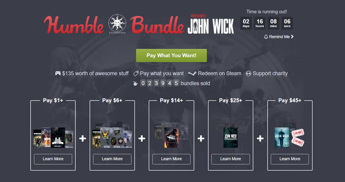 「Humble Starbreeze Bundle: Presents John Wick」