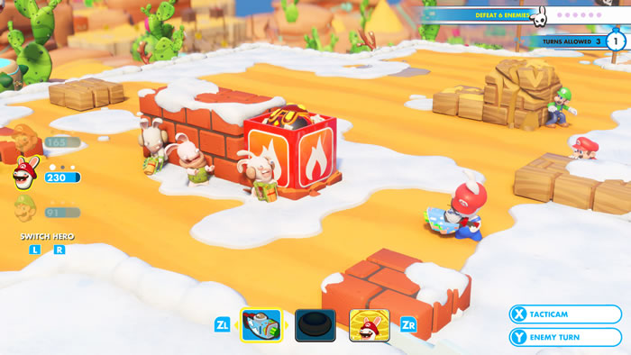 「Mario + Rabbids Kingdom Battle」