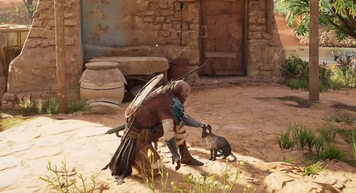 Assassin S Creed Origins にネコとセヌを愛でる機能が実装 アサシン教団誕生の瞬間を描く新トレーラーも Doope 国内外のゲーム情報サイト