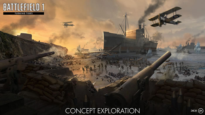 Battlefield 1 Turning Tides のリリース時期とコンテンツのラインアップがアナウンス 新マップ2種のプレイ映像も Doope