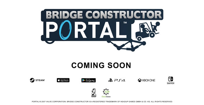 「Portal」「Bridge Constructor」