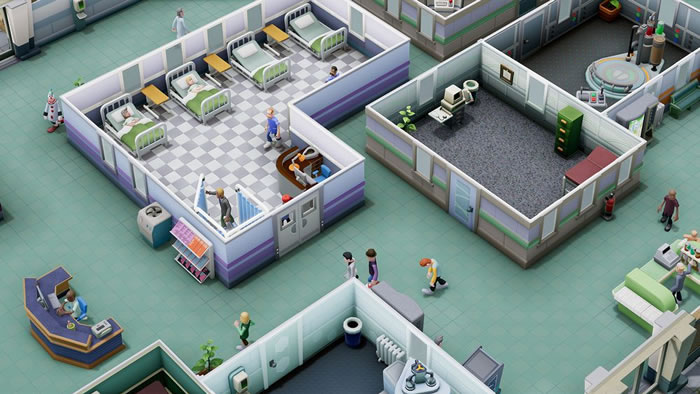 「Two Point Hospital」