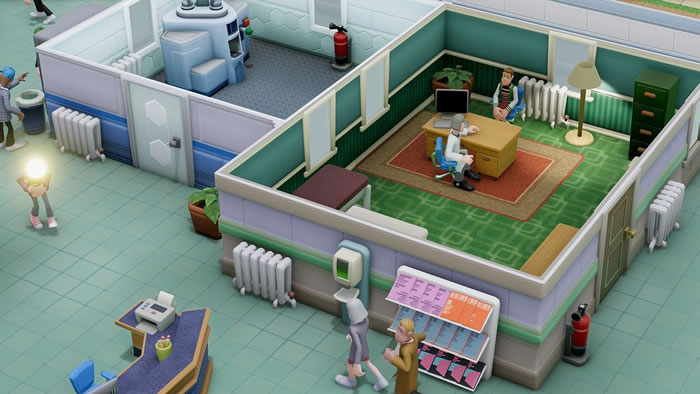 「Two Point Hospital」