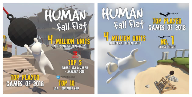 「Human: Fall Flat」