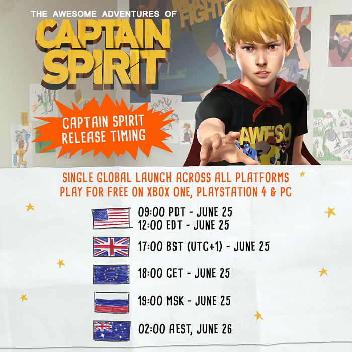 「The Awesome Adventures of Captain Spirit」