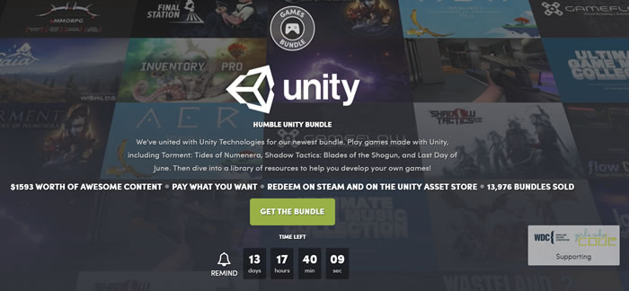 「Humble Unity Bundle」