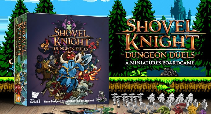 ショベルナイトをボードゲーム化する「Shovel Knight: Dungeon Duels 