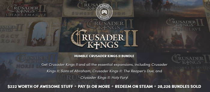 「Humble Crusader Kings II」