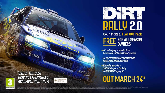 「DiRT Rally 2.0」