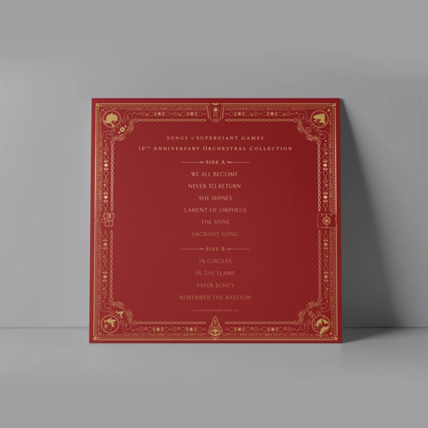 「The Songs of Supergiant Games: 10th Anniversary Orchestral Collection」