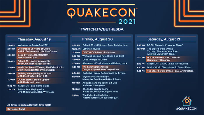 「QuakeCon 2021」