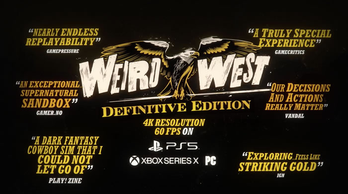 「Weird West: Definitive Edition」