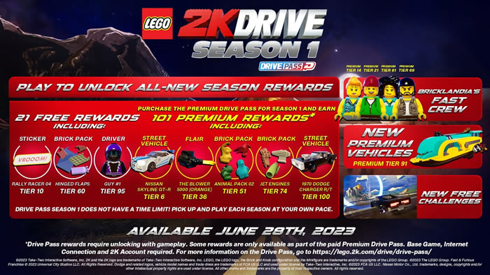 「LEGO 2K Drive」