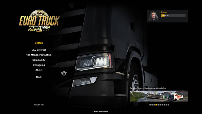 「American Truck Simulator」