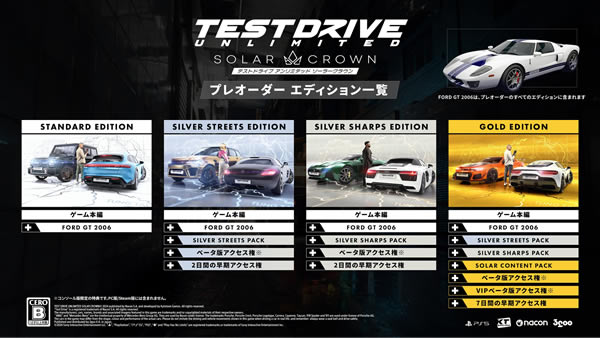 「Test Drive Unlimited Solar Crown」