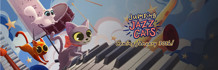 「Jumping Jazz Cats」